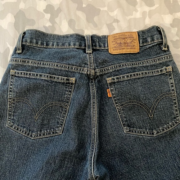 Vintage Levi’s cropped denim - Picture 3 of 4